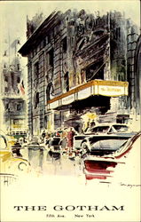 The Gotham, Fifth Ave Postcard