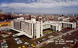 In The Heart Of Civic Center San Francisco, CA Postcard Postcard