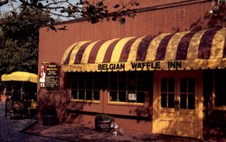 The Belgian Waffle Inn Santa Ana, CA Postcard Postcard