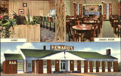 Howard's Café Rock Springs, WY Postcard Postcard