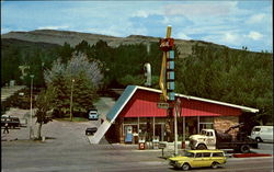 Rawlins Travelodge Wyoming Postcard Postcard