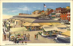 Lexington Market Baltimore, MD Postcard Postcard