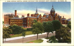 Johns Hopkins Hospital Baltimore, MD Postcard Postcard