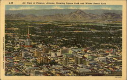 Air View Of Phoenix Arizona Postcard Postcard