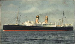 S. S. Veendam Boats, Ships Postcard Postcard