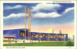 Food Building Number Three Postcard