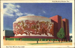 Food Building Number Two 1939 NY World's Fair Postcard Postcard