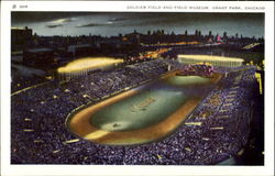 Soldier Field And Field Museum, Grant Park Postcard