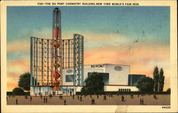 The Du Pont Chemistry Building 1939 NY World's Fair Postcard Postcard