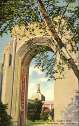 Triumphal Arch San Francisco, CA Postcard Postcard