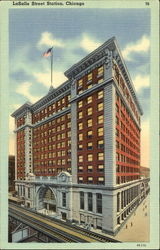 LaSalle Street Station Chicago, IL Postcard Postcard