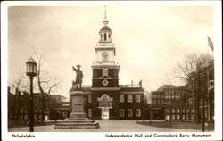 National Museum Independence Hall Group, Chestnut Street between 5th and 6th Streets Philadelphia, PA Postcard Postcard