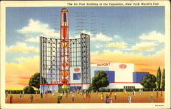 The Du Pont Building At The Exposition 1939 NY World's Fair Postcard Postcard