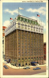 Hotel Fontenelle Omaha, NE Postcard Postcard