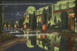 Court Of Reflections Postcard