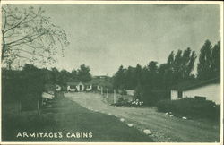 Armitage's Cabins, Route No. 1 Montreal road Sherbrooke, PQ Canada Quebec Postcard Postcard