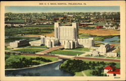 U. S. Naval Hospital Philadelphia, PA Postcard Postcard