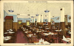 Tilles Restaurant, 1110-12 Sansom St Philadelphia, PA Postcard Postcard