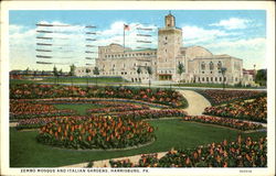 Zembo Mosque And Italian Gardens Postcard