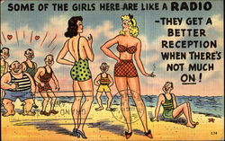 Some Of The Girls Here Are Like A Radio Postcard