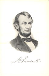 A. Lincoln Presidents Postcard Postcard