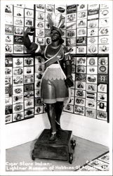 Cigar Store Indian Postcard