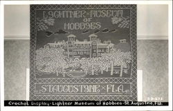 Crochet Display St. Augustine, FL Postcard Postcard