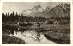 Mt. Tallac Lake Tahoe California Postcard Postcard