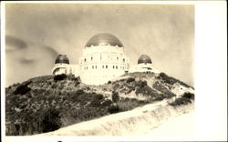 Observatory and Planetarium, Griffith Park Los Angeles, CA Postcard Postcard