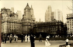 Downtown City Skyline New York City, NY Postcard Postcard