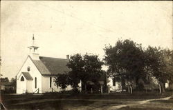 ME Church and Parsonage Garden City, MN Postcard Postcard