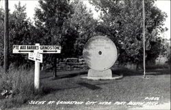 Scene At Grindstone City Postcard