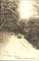 Hill Side Drive, Ramsey State Park Illinois Postcard Postcard