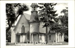 Congregational Church Farragut, IA Postcard Postcard