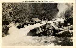 The Sacandaga River Speculator, NY Postcard Postcard