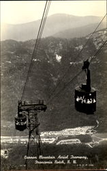 Cannon Mountian Aerial Tramway Franconia Notch, NH Postcard Postcard