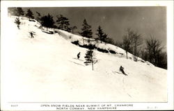 Open Snow Fields Postcard