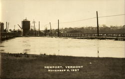 1927 Flood Postcard