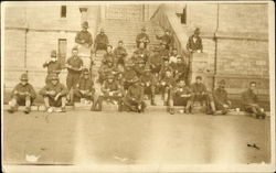 Soldiers Eating Chow World War I Postcard Postcard