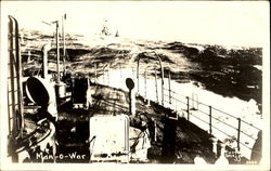 A Man  O War Vermont Postcard