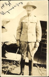 1st Sergeant Raymond Gray Army Postcard Postcard