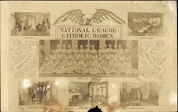 National League Catholic Women World War I Postcard Postcard