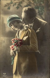 Hand Tinted Color Postcard