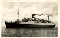 S. S. Ryndam Holland Amerika Line Boats, Ships Postcard Postcard