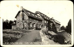 Crater lake Lodge Postcard