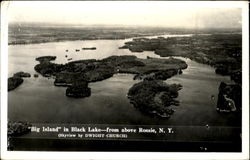 Big Island Rossie, NY Postcard Postcard