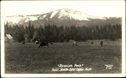 Spanish Peak Scenic, CA Postcard Postcard