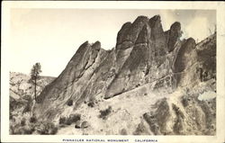 Pinnacles National Monument Scenic, CA Postcard Postcard