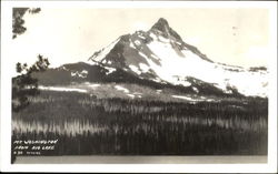 Mt. Washington From Big Lake Scenic, OR Postcard Postcard