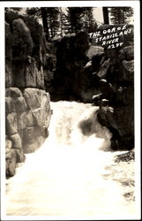 The Gorge Stanislaus River Scenic, CA Postcard Postcard